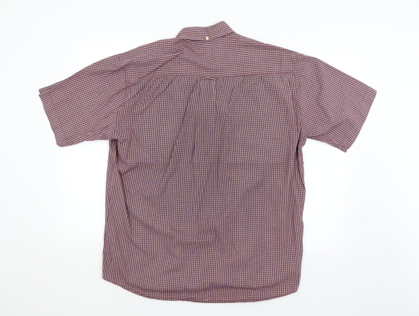 Mens UK Size M Burton Multicoloured  Button-Up Short Sleeve Casual Shirt