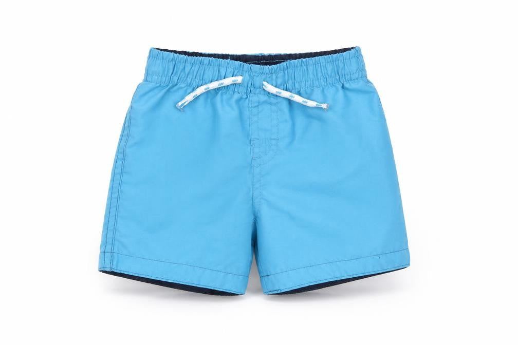 Front view of Primark Baby Blue Cropped Trousers, size 9-12, Months