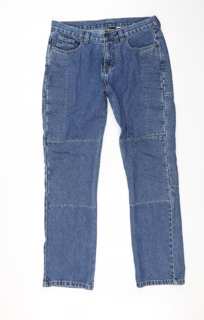 Performance Womens Blue   Tapered Jeans Size 10 L31 in