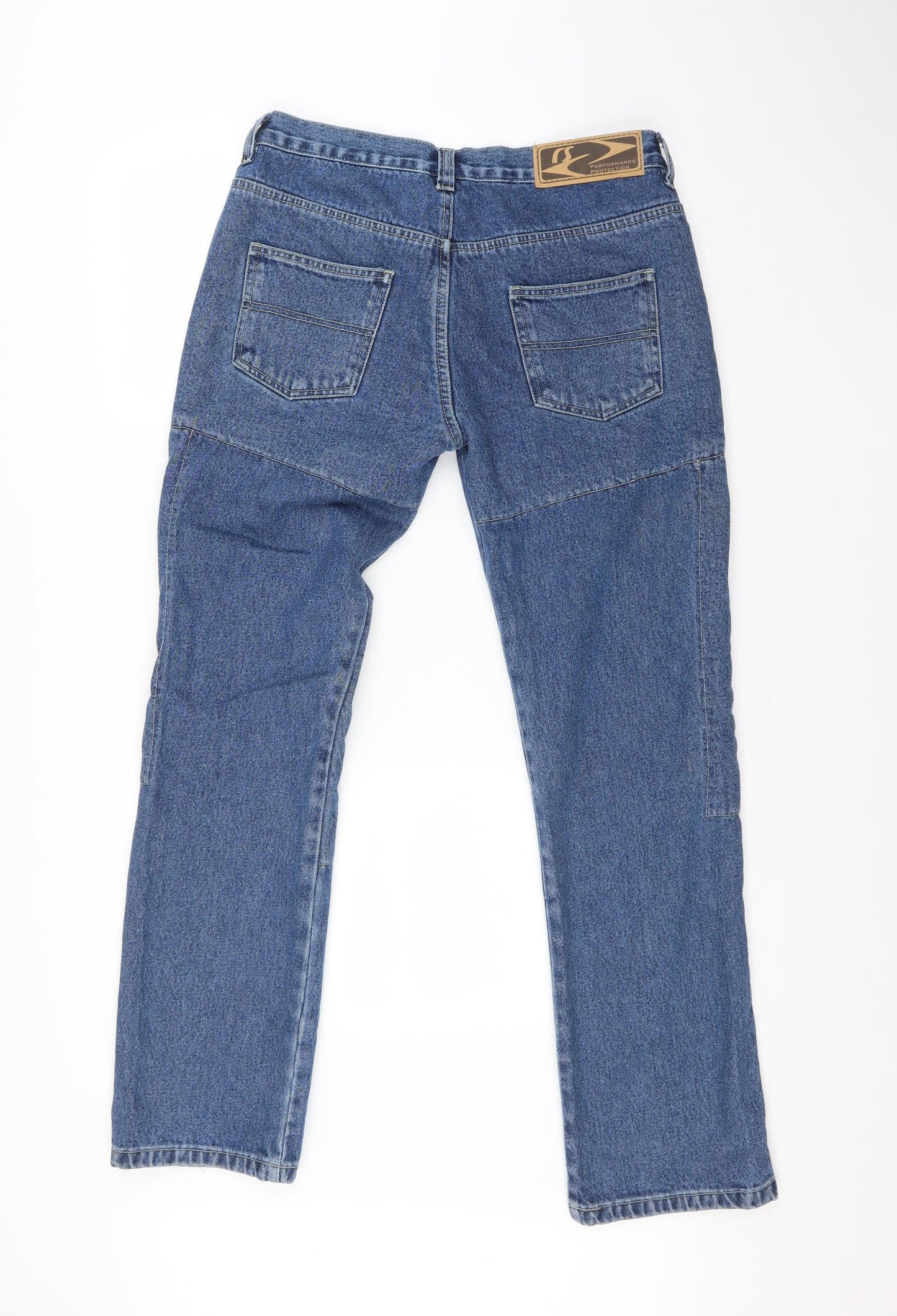 Performance Womens Blue   Tapered Jeans Size 10 L31 in