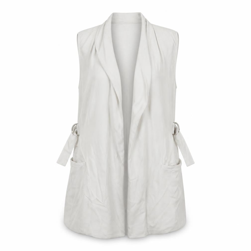 Womens UK Size 8 Primark Grey Gilet