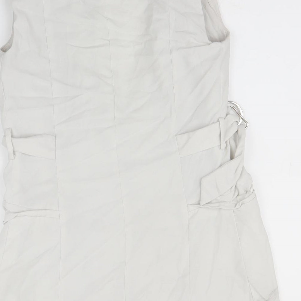 Primark Womens Grey   Gilet Jacket Size 8