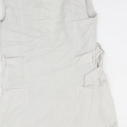 Primark Womens Grey   Gilet Jacket Size 8