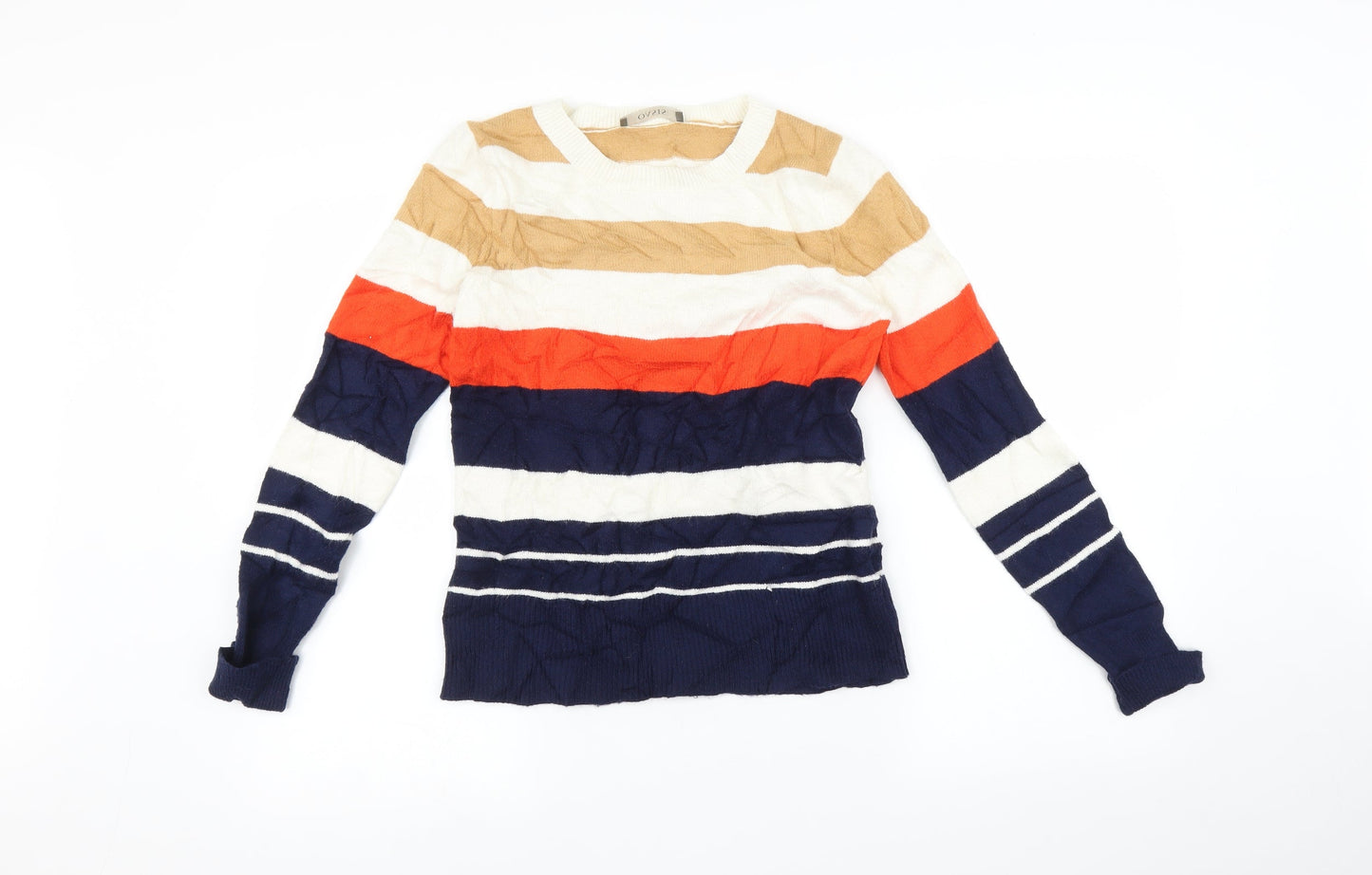 Womens UK Size S Oasis Multicoloured Pullover Jumper