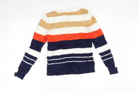 Womens UK Size S Oasis Multicoloured Pullover Jumper