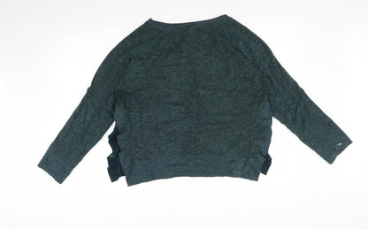 Womens UK Size M Zara Green Pullover Jumper