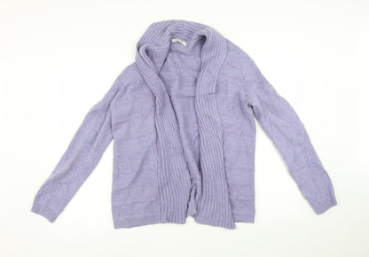 Classic Womens Purple   Cardigan Jumper Size 14