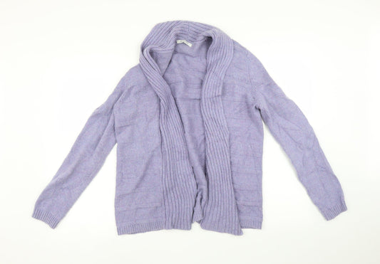 Classic Womens Purple   Cardigan Jumper Size 14