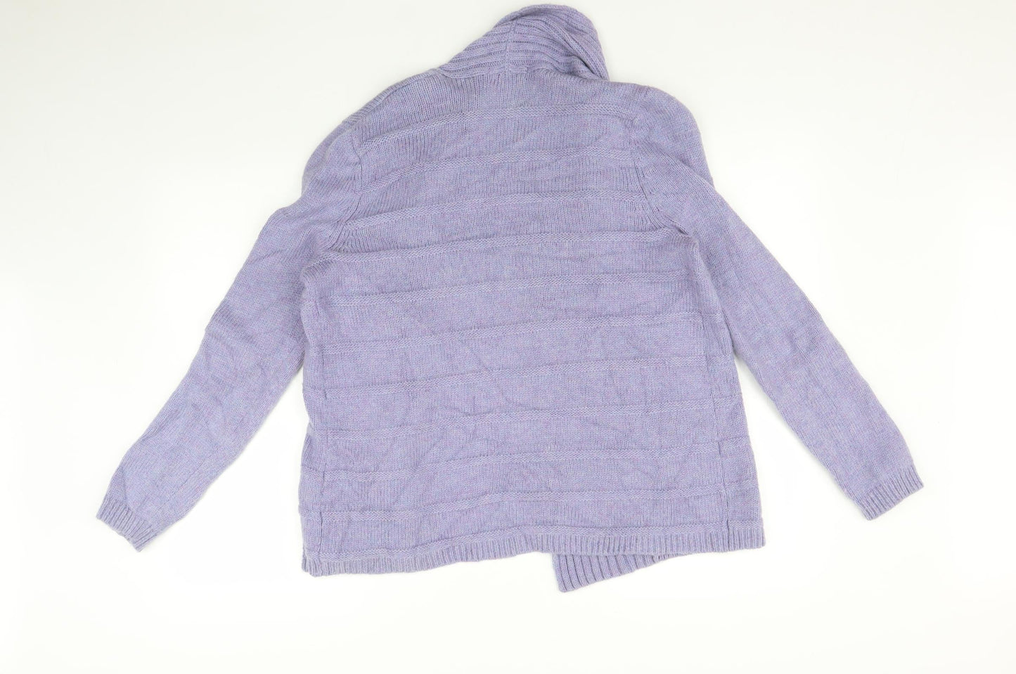 Classic Womens Purple   Cardigan Jumper Size 14