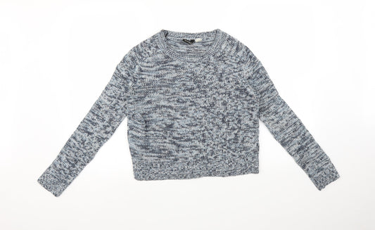 H&M Womens Blue   Pullover Jumper Size XS