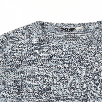 H&M Womens Blue   Pullover Jumper Size XS