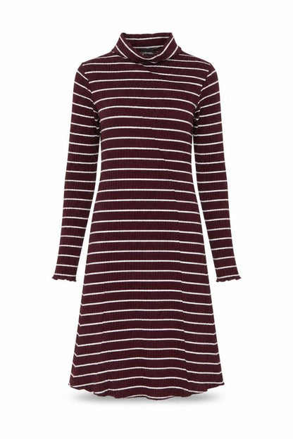 Primark Womens Multicoloured Striped  Fit & Flare  Size 8
