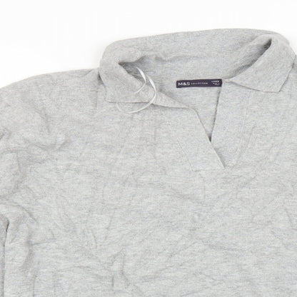 Marks and Spencer Mens Grey   Pullover Jumper Size L