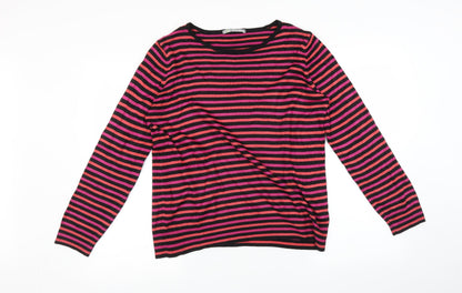 Womens UK Size 14 Marks and Spencer Multicoloured Pullover Jumper