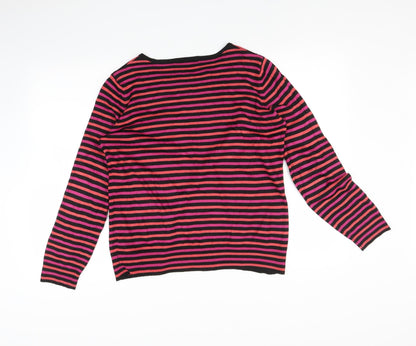 Womens UK Size 14 Marks and Spencer Multicoloured Pullover Jumper