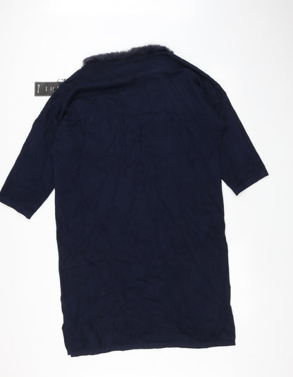 Finery Womens Blue   A-Line  Size L