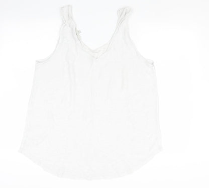 Nxte Womens Ivory   Camisole T-Shirt Size 20