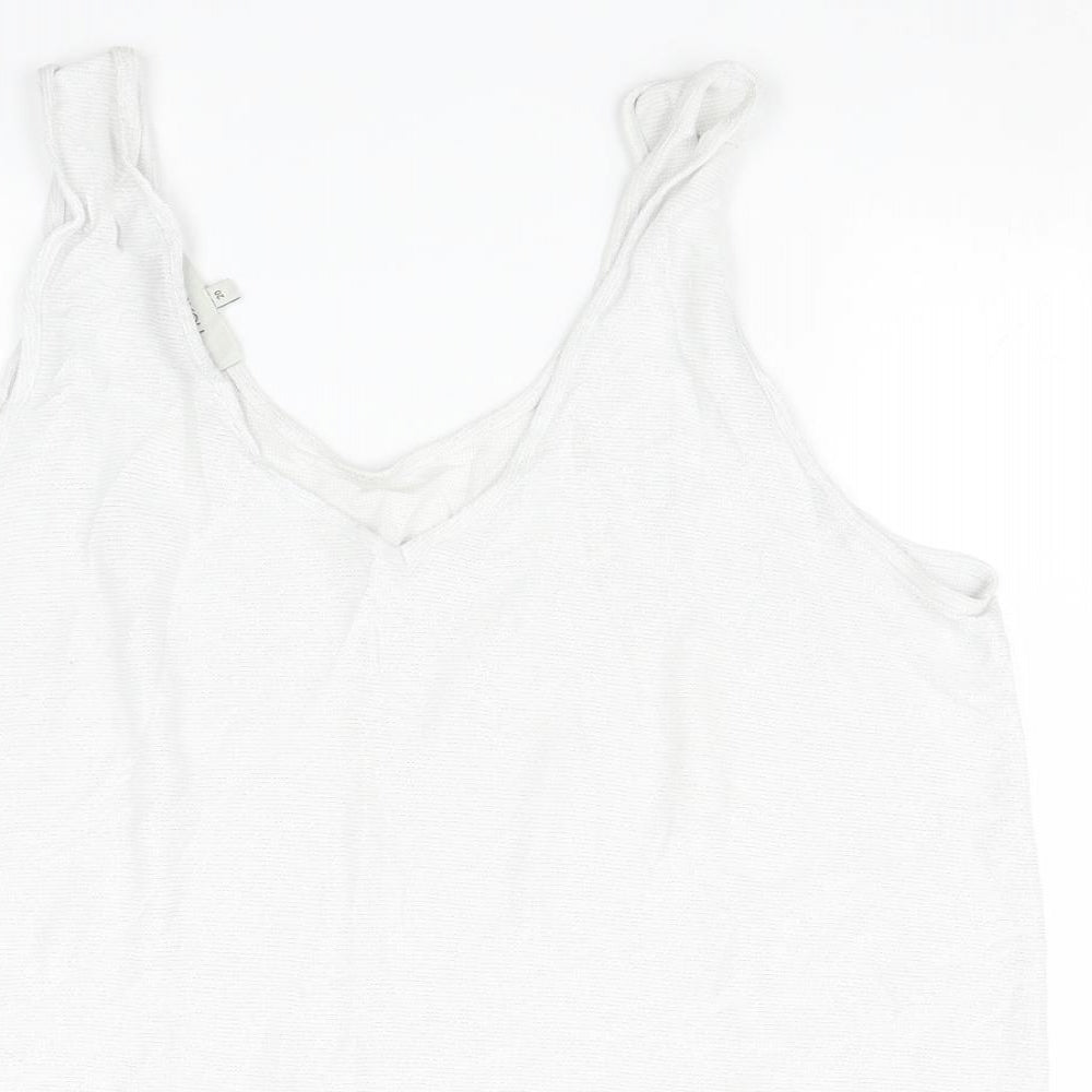 Nxte Womens Ivory   Camisole T-Shirt Size 20
