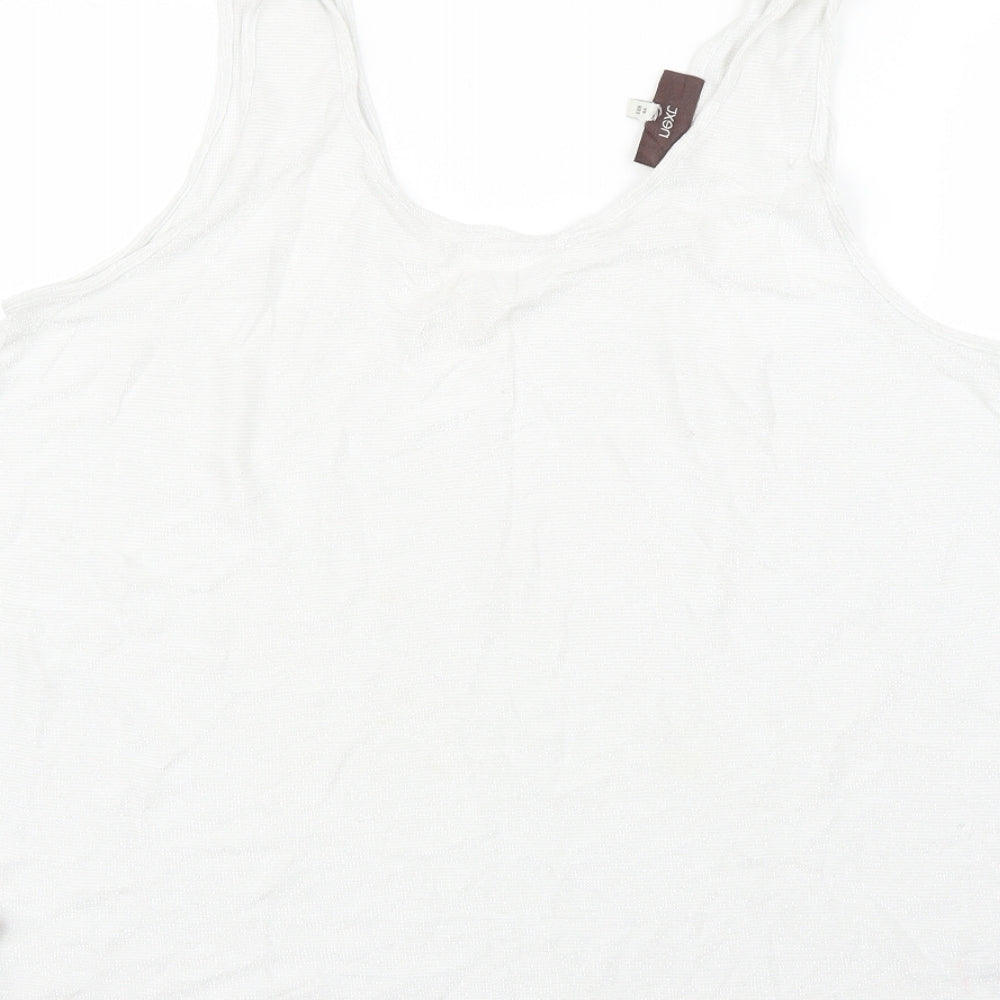 Nxte Womens Ivory   Camisole T-Shirt Size 20