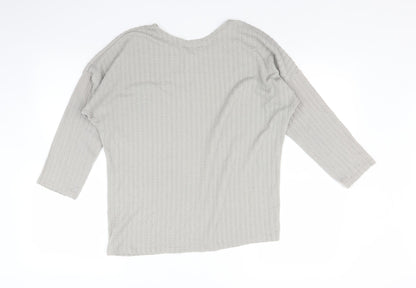 the Style Womens Grey   Basic T-Shirt Size M