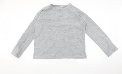 Womens UK Size S Zara Grey Pullover Jumper