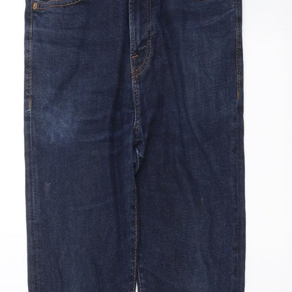 Womens UK Size 30 in Preworn Regular Fit Skinny Blue Jeans