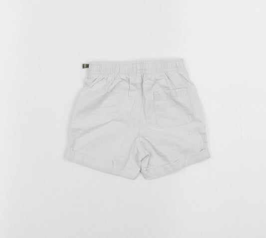 Primark Baby White   Cropped Trousers Size 6-9 Months