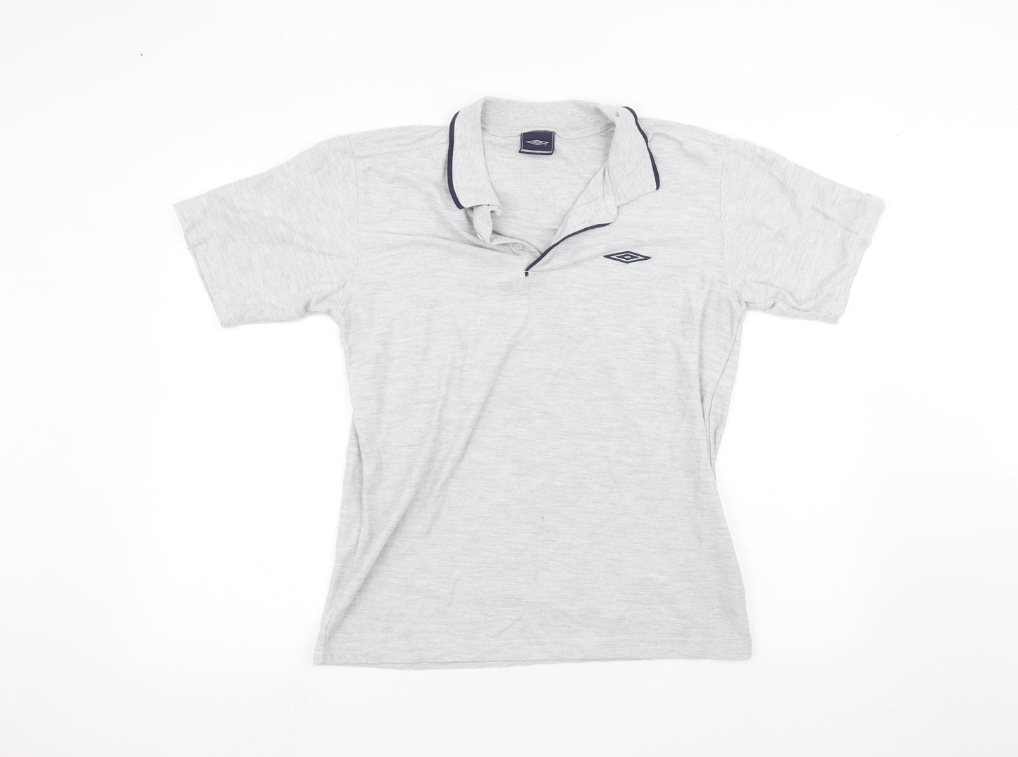 Umbro Mens Grey    Polo Size M