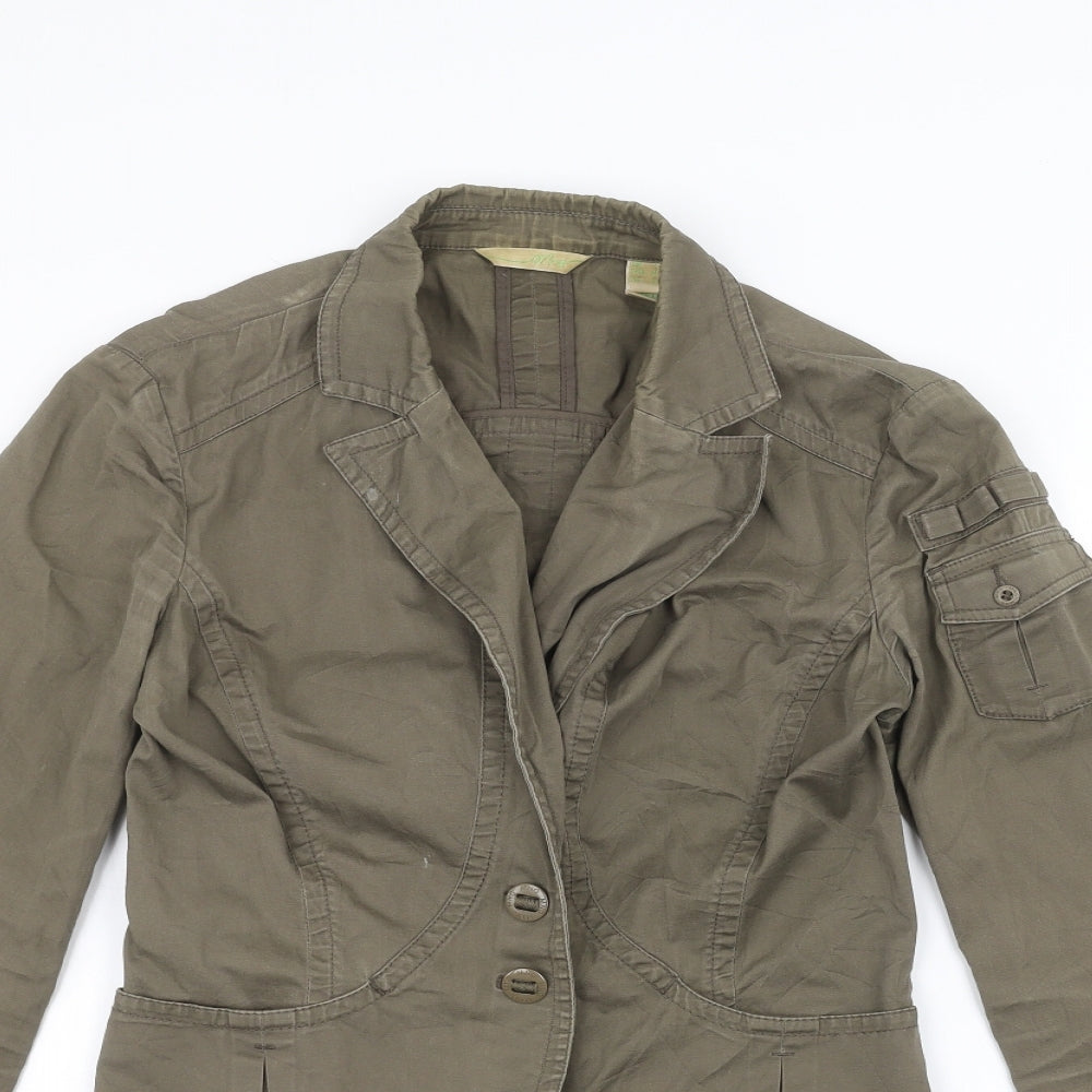 MNG Womens Green   Jacket  Size M