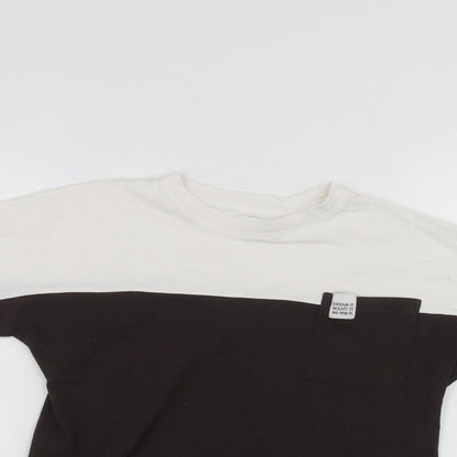 Zara Womens White   Basic T-Shirt Size 6