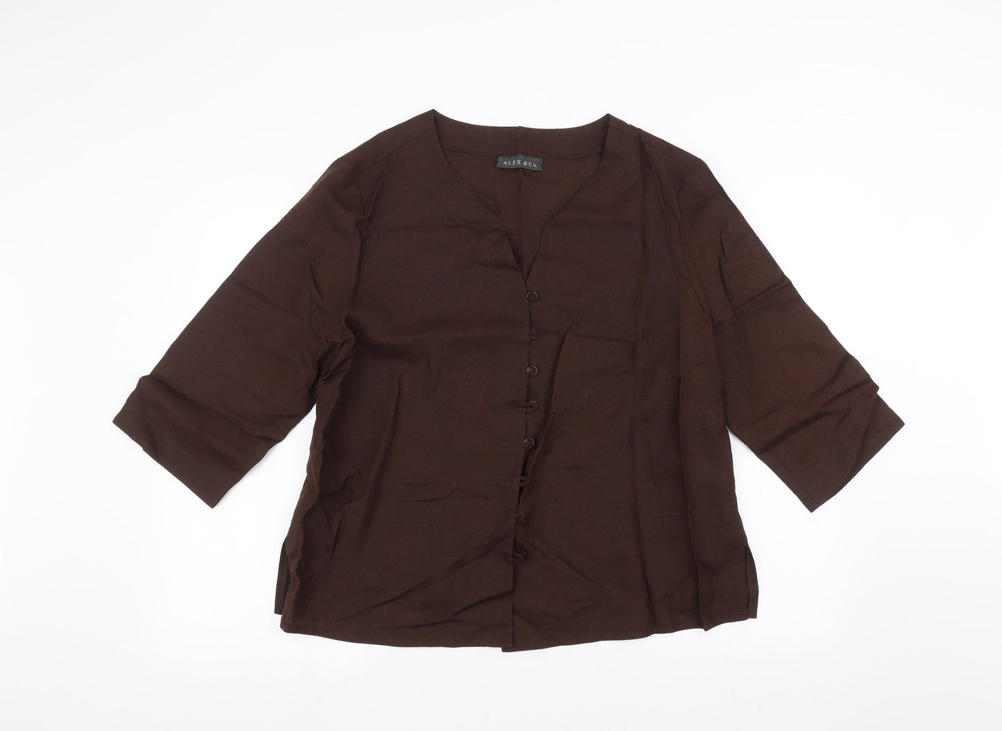 Alex & co Womens Brown   Cardigan Jumper Size 20