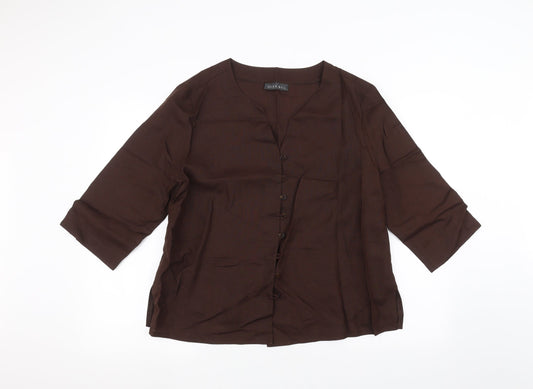 Alex & co Womens Brown   Cardigan Jumper Size 20