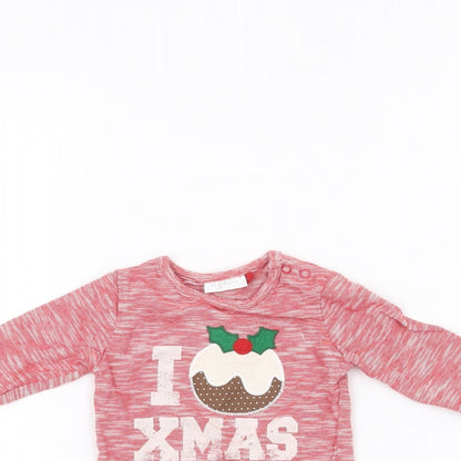 NEXT Baby Red   Basic T-Shirt Size 0-3 Months