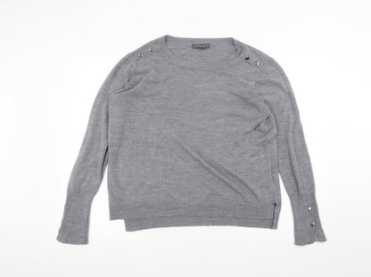 Primark Womens Grey   Pullover Jumper Size L