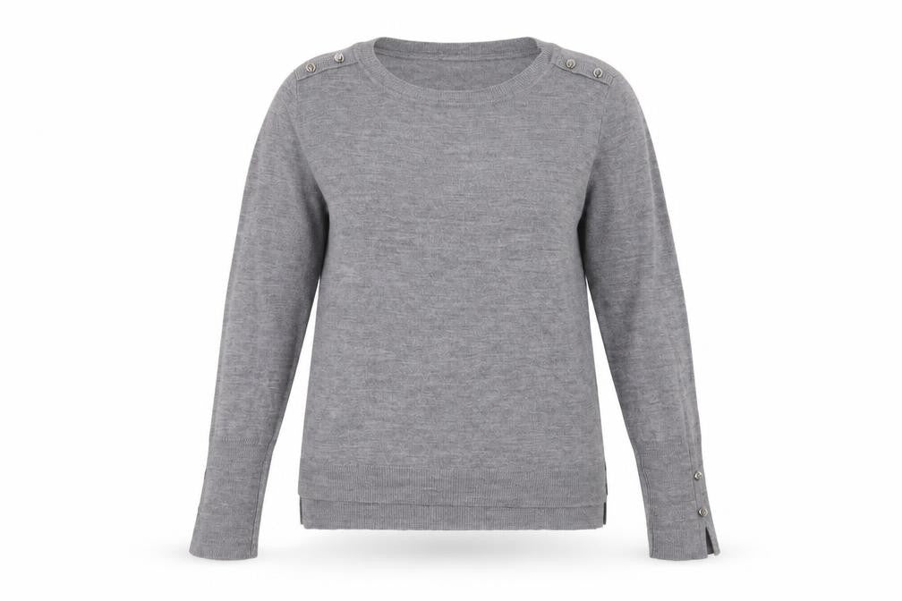 Womens UK Size L Primark Grey Pullover Jumper