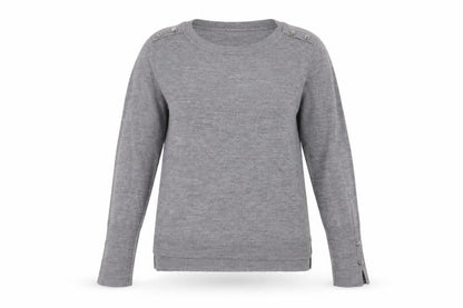 Womens UK Size L Primark Grey Pullover Jumper