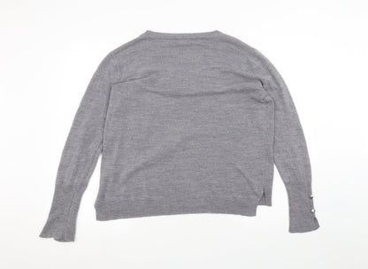 Primark Womens Grey   Pullover Jumper Size L