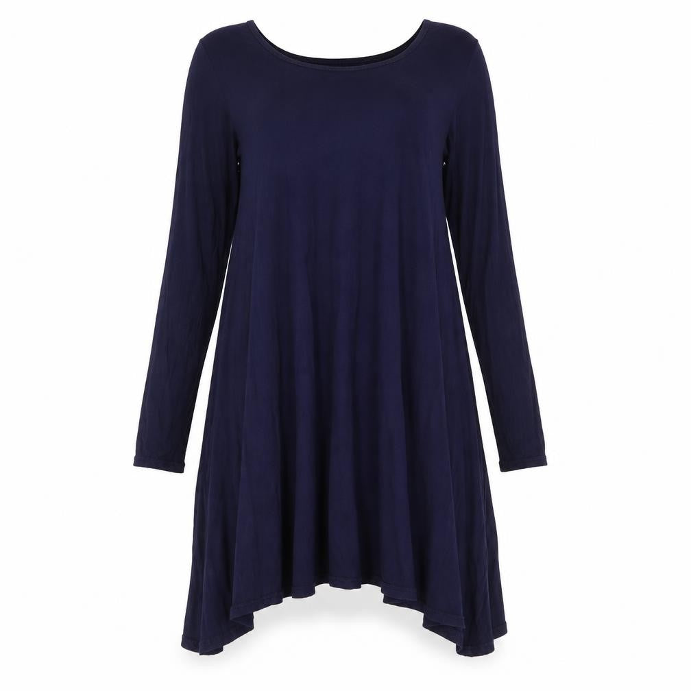 missi Womens Blue   A-Line  Size S