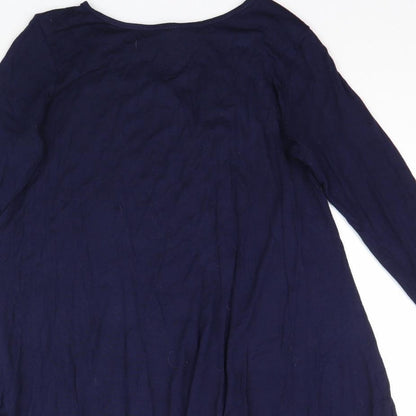 missi Womens Blue   A-Line  Size S