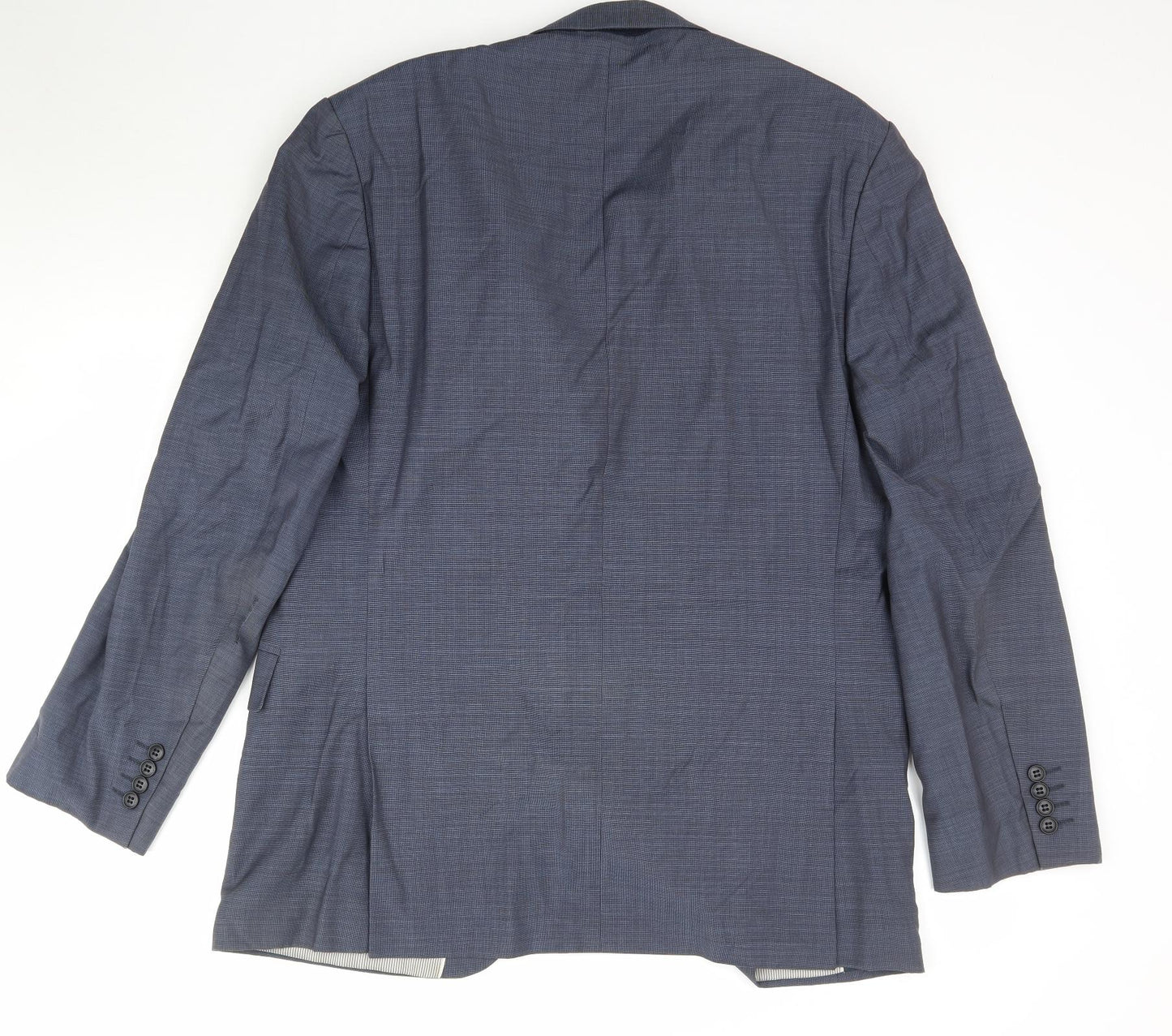 Mens UK Size 42 Marks and Spencer Regular Blue Suit Jacket