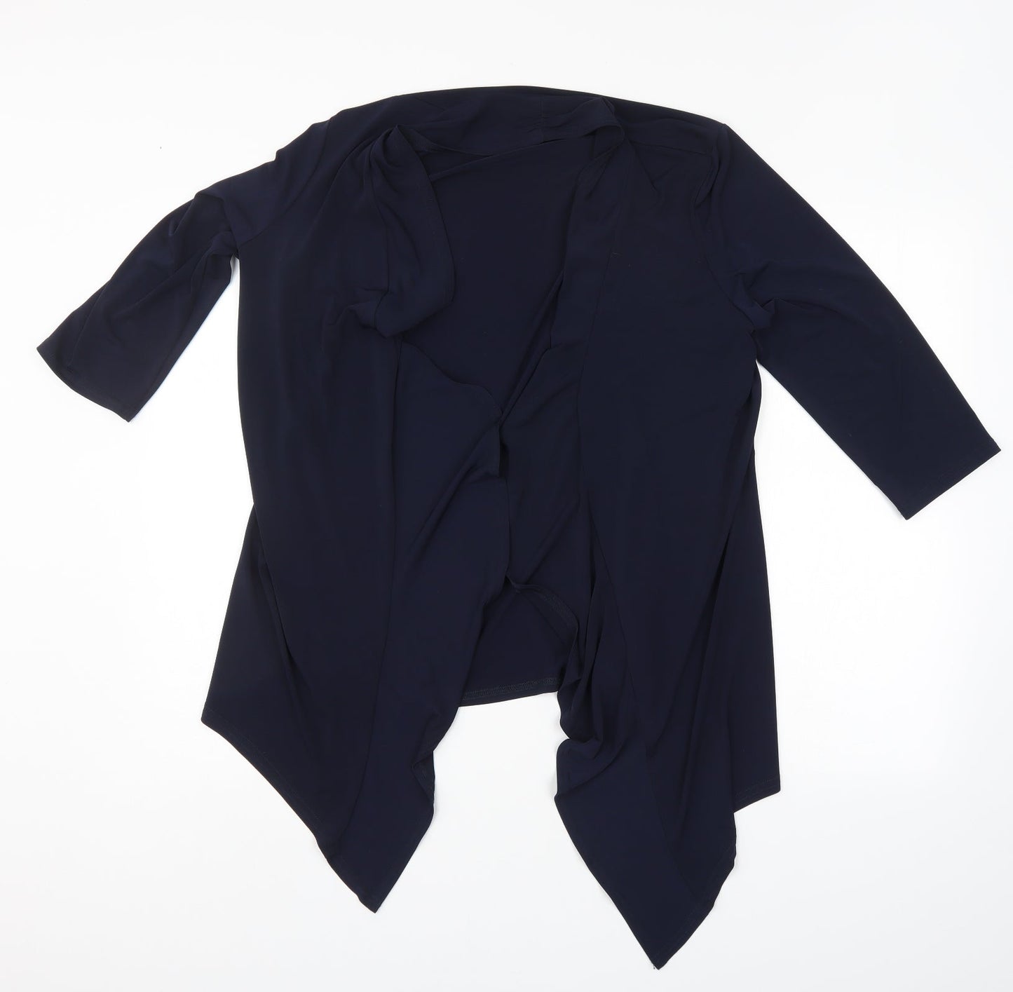 Womens UK Size 14 Annabelle Blue Cardigan Jumper