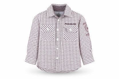 Pointer Brand Boys Multicoloured Check  Basic Button-Up Size 2-3 Years