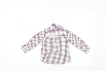 Pointer Brand Boys Multicoloured Check  Basic Button-Up Size 2-3 Years