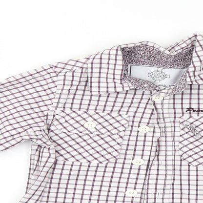 Pointer Brand Boys Multicoloured Check  Basic Button-Up Size 2-3 Years