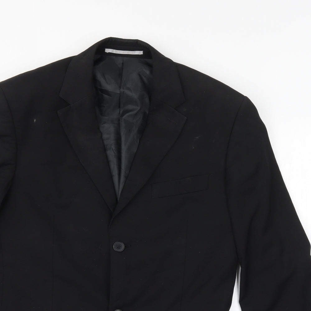 Ciro Mens Black   Jacket Suit Jacket