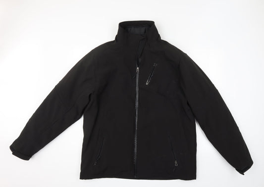 Mens UK Size  Preworn Black Jacket