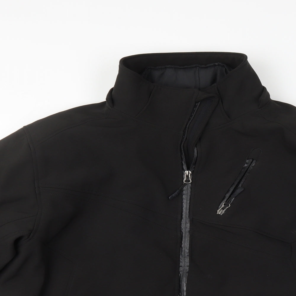 Mens UK Size  Preworn Black Jacket