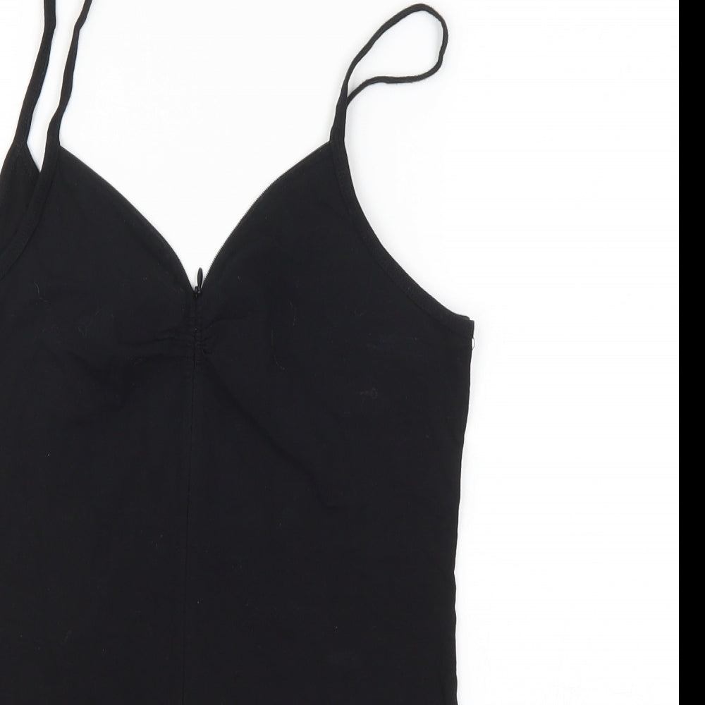 Minin Womens Black   Camisole Blouse Size L