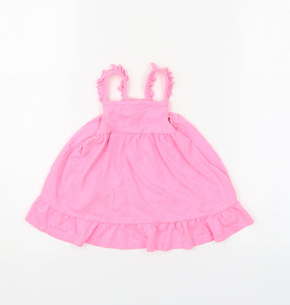 F&F Girls Pink   A-Line  Size 3-6 Months