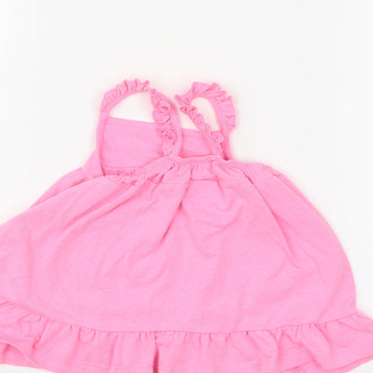 F&F Girls Pink   A-Line  Size 3-6 Months